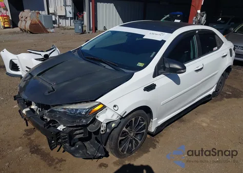 2017 Toyota Corolla Se from USA, damaged, VIN 2T1BURHE6HC825477